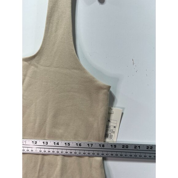 A New Day - Women's Slim Fit Bodysuit - Beige - Extra Large - Picture 6 of 16